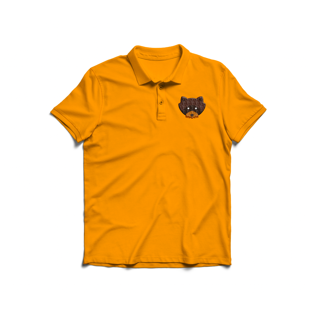 Khaki Scouts Of North America Embroidered Polo Shirt