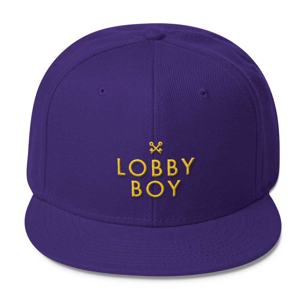 Lobby Boy Snapback Cap