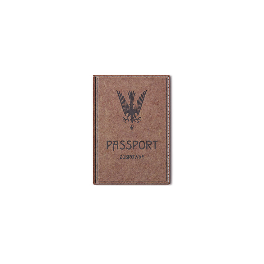 Zubrowka Leather Passport