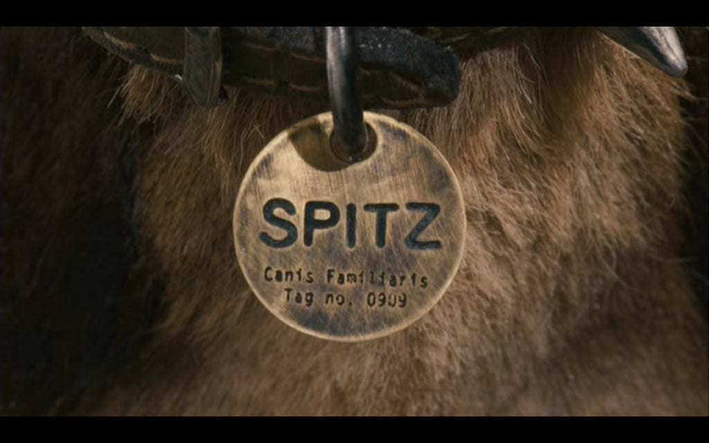 Spitz Pet Tag From Fantastic Mr Fox - Wes-Anderson.com
 - 2