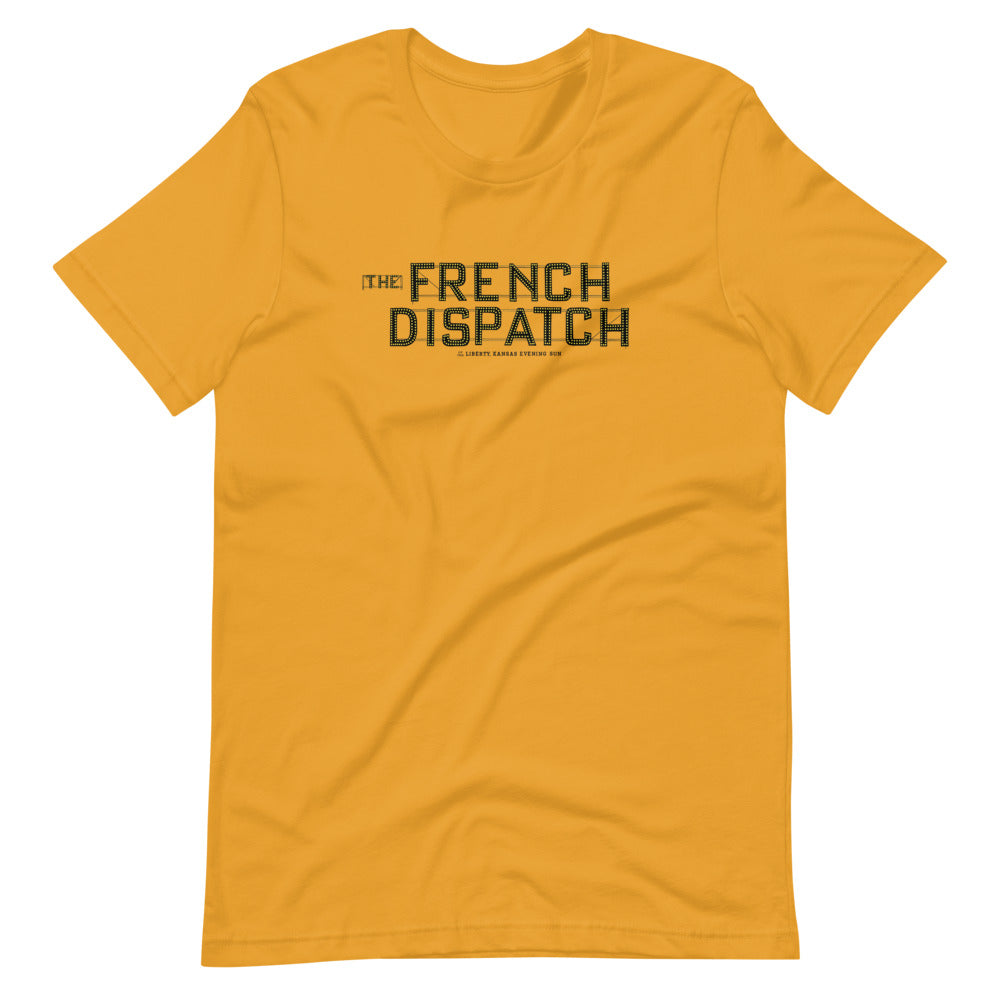  French Dispatch T-Shirt Brochure Wes Anderson